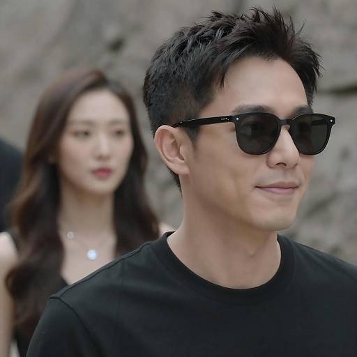 Portrait of a Smiling Man Outdoors