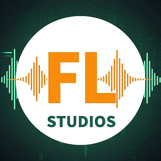 Abstract FL Studios Logo Design