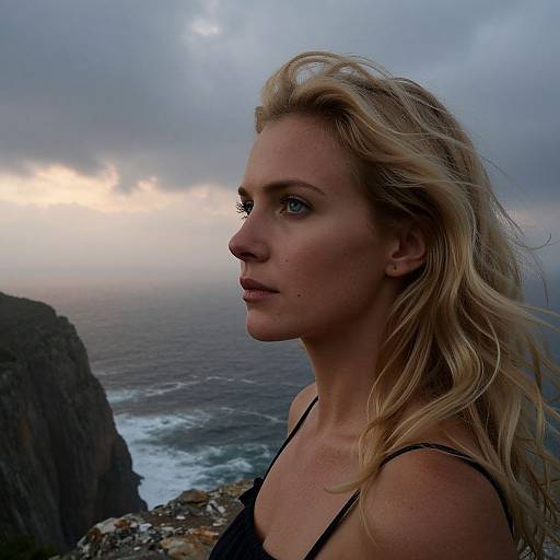 Photorealistic Portrait of European Woman