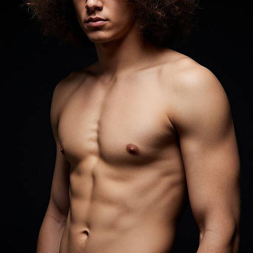 Athletic European Man in Urban Fashion