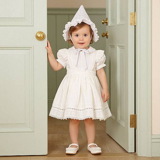 Infant Miss Peregrine Costume Portrait