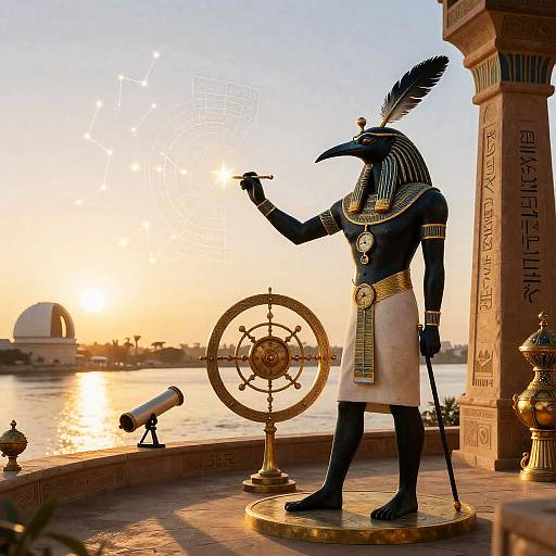 Thoth, Ibis-Headed Technomancer Scholar at Dawn