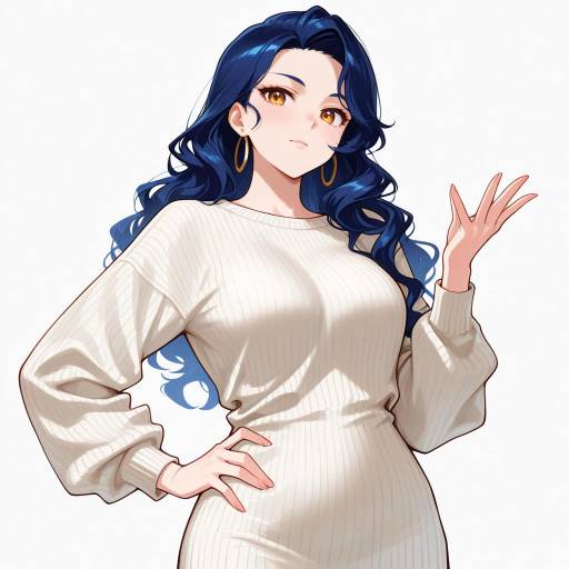 Stylish Youth in Elegant Fashion Pose Stylish Youth in Elegant Fashion Pose
