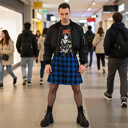 Edgy Urban Fashion Portrait