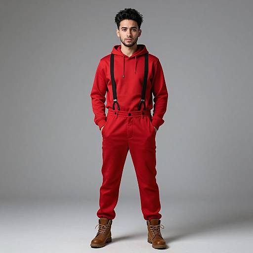 Stylish Christmas Outfit with Hood