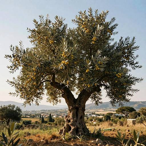 Majestic Olive Tree Symbolism