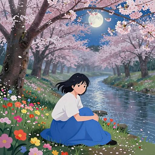 Dreamy Hachiroku in Rainy Forest