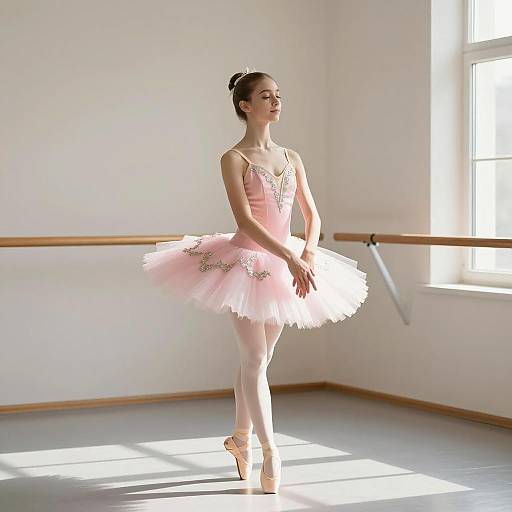 Enchanting Sugar Plum Fairy Ballerina Portrait