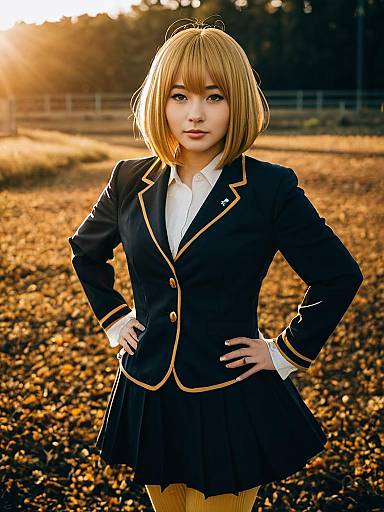 Realistic Kaede Takagaki Cosplay Photo