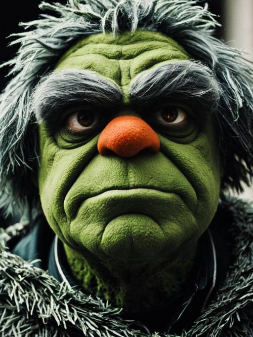 Hyper-Detailed Portrait of Oscar Costume