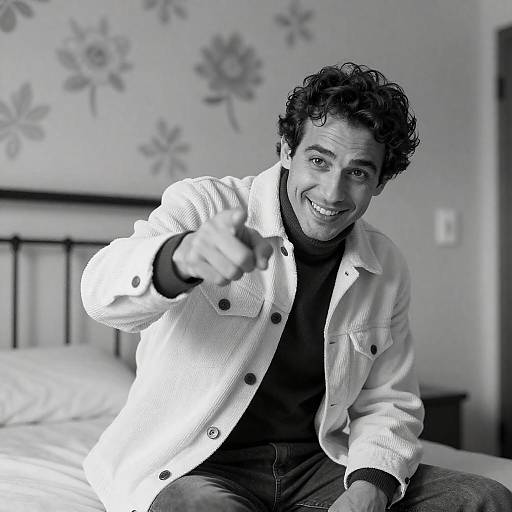 Intense Portrait in Vintage Style