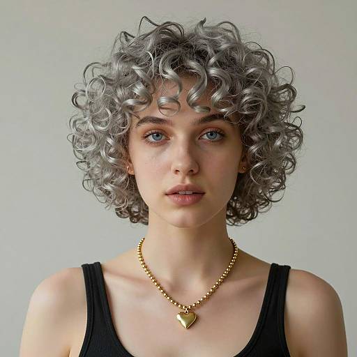 Photorealistic Portrait of Modern Beauty