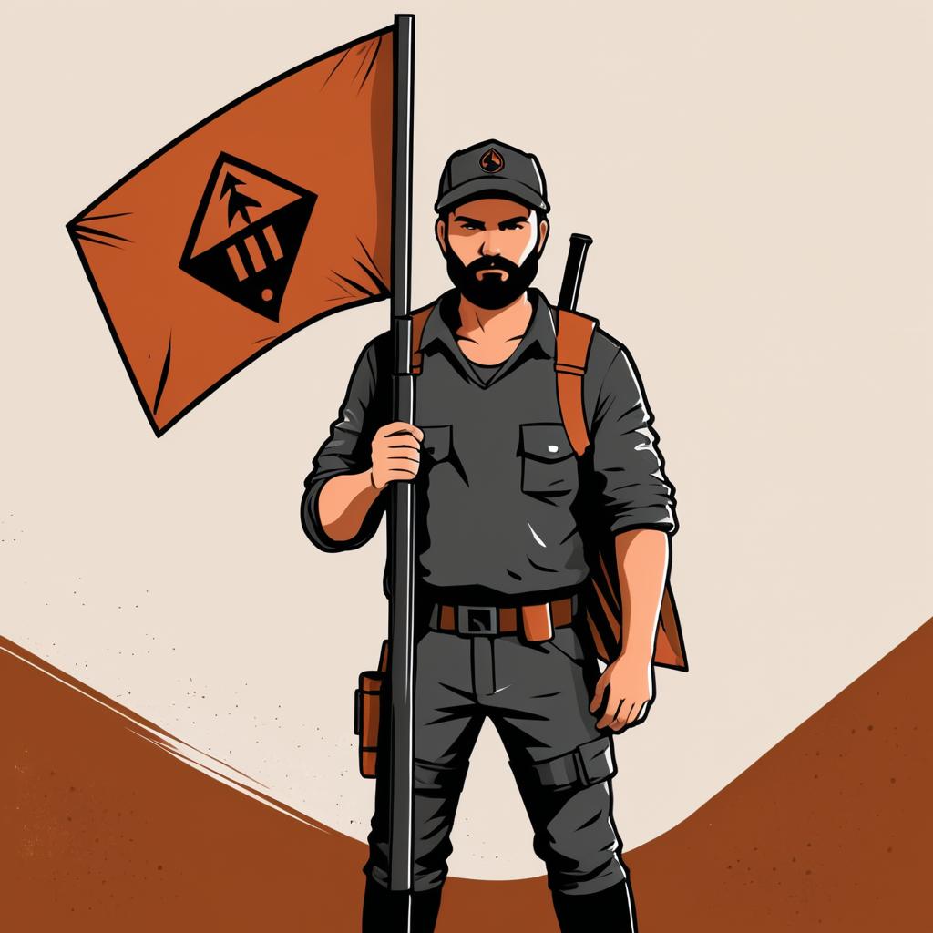 Stylized Survivor Banner for Rust Server