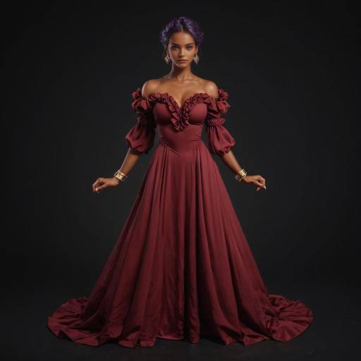 Regal Fashion Portrait of a Confident Woman Regal Fashion Portrait of a Confident Woman