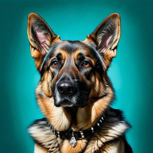 Hyper-Realistic German Shepherd Portrait