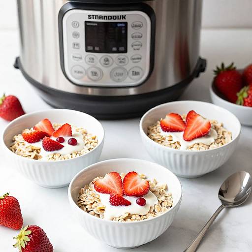 Instant Pot Steel Cut Oats Bowl