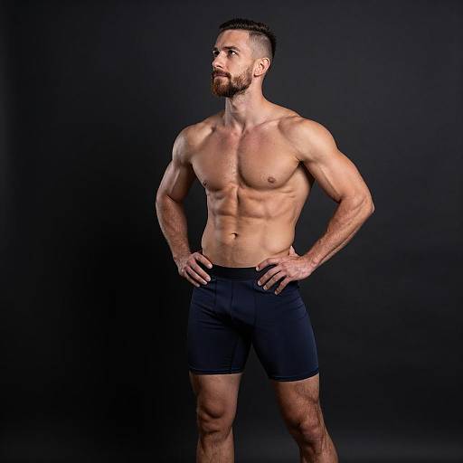 Ultra-Detailed Fitness Portrait Photography