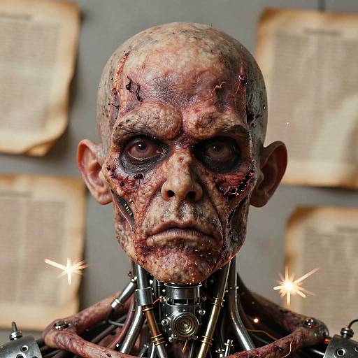 Realistic Frankenstein's Monster Portrait