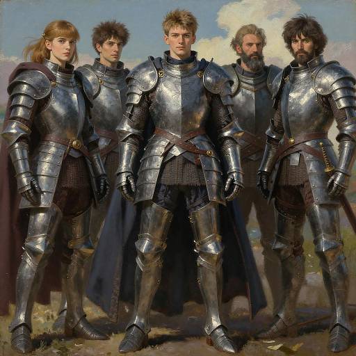 Majestic Cloak Armor Artwork in 8K