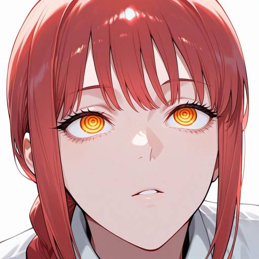 Makima from Chainsaw Man in Focus