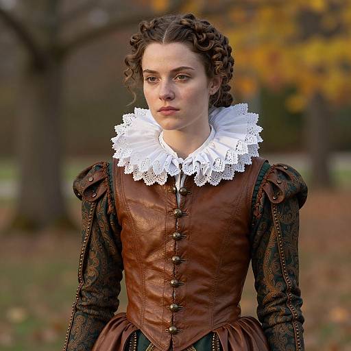 Photorealistic Baroque Costume Portrait