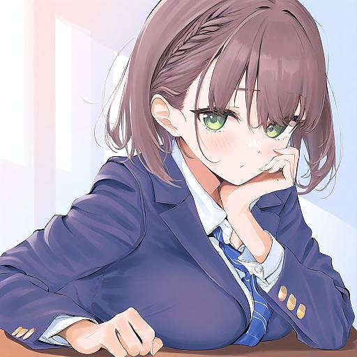 Illustration of Ai-chan (tawawa), getsuyoubi no tawawa in the style of Chaesu