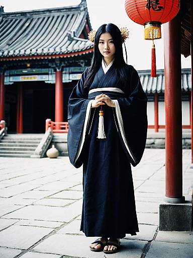 Rukia Kuchiki in Traditional Attire