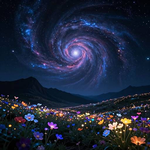 Cosmic Vortex Over Luminous Peaks