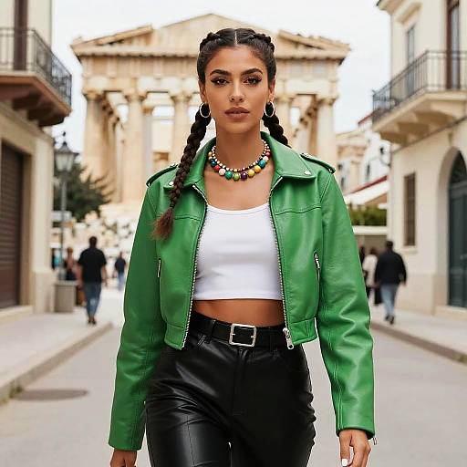 Vibrant Street Style in Athens