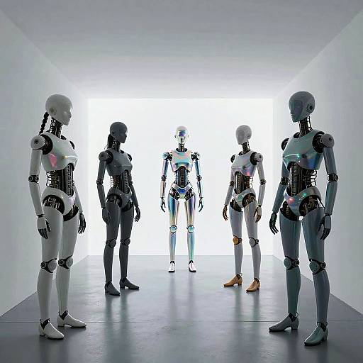 Futuristic Minimalist Virtual Alchemists