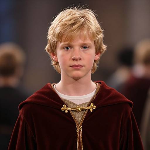 Realistic Portrait of Boy Balthasar