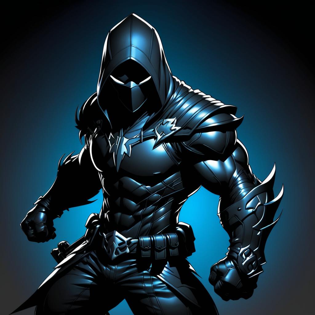 Stealthy Assassin in Joe Madureira Style