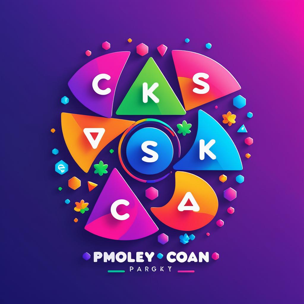 Vibrant Logo Design for Family Games