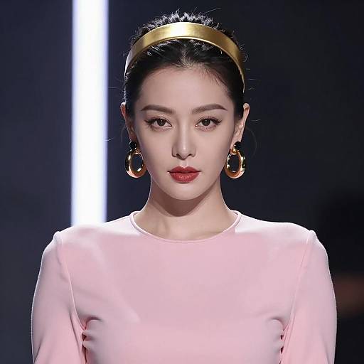 Elegant Portrait of a Chic Woman