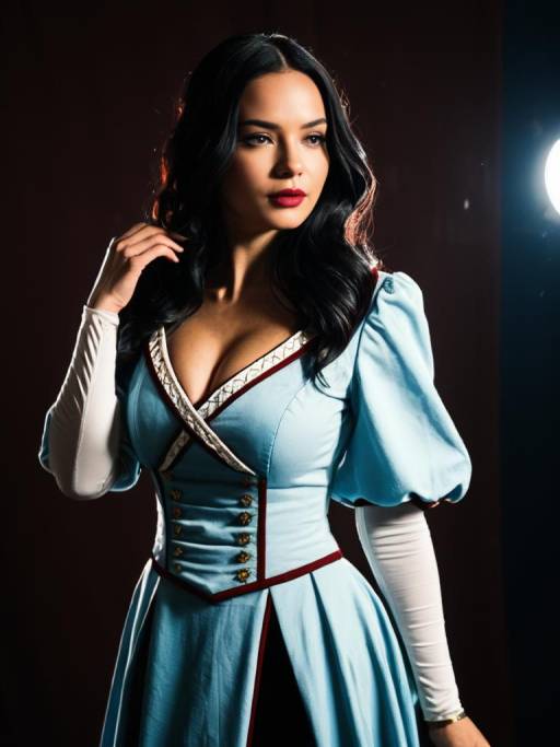 Woman in Feldt Grace Cosplay Costume