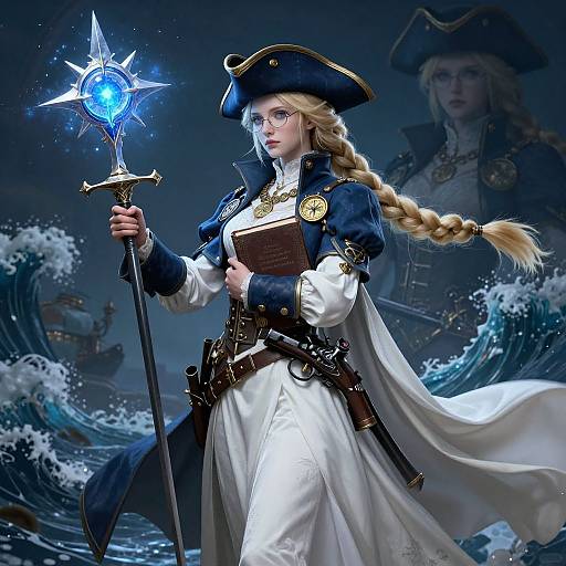 Serene Scholar Pirate with Azura's Star