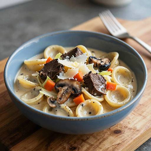 Creamy Ragu Bianco Orecchiette with Beef