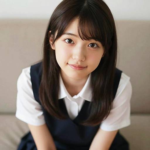 Photorealistic Portrait of a Japanese Girl