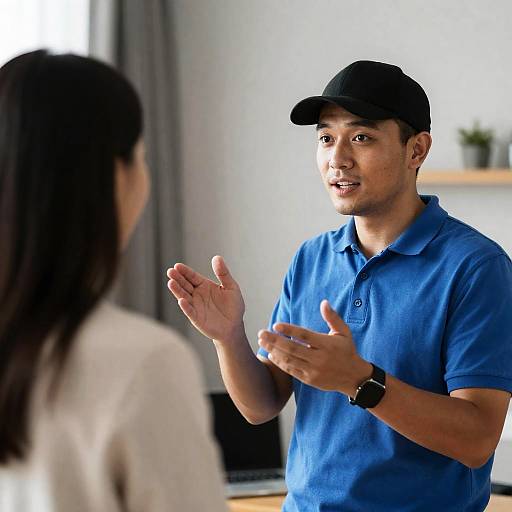 Engaging Conversation Between Two Individuals