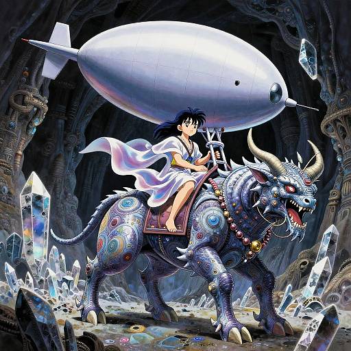 Arcane Elemental Golem in Crystal Cave