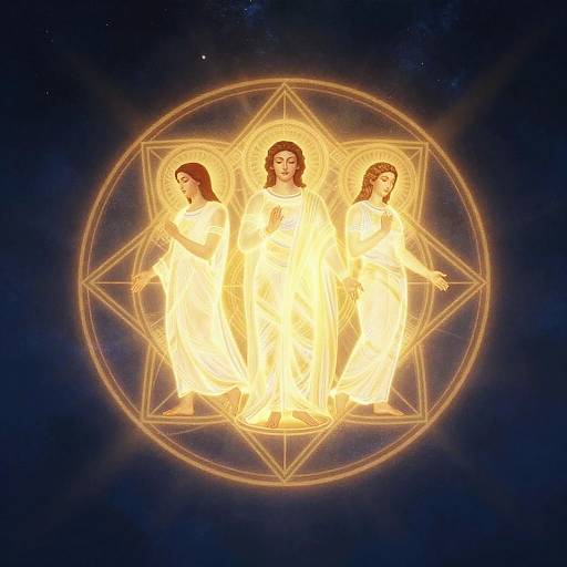 Gnostic Trinity with Sacred Geometry