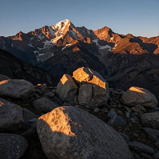 Mountain Memories in Melting Time