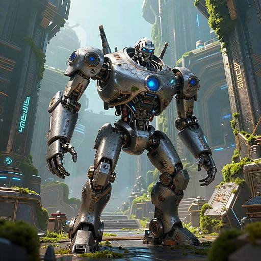 Ratchet and Clank in Ancient Robotic Temple