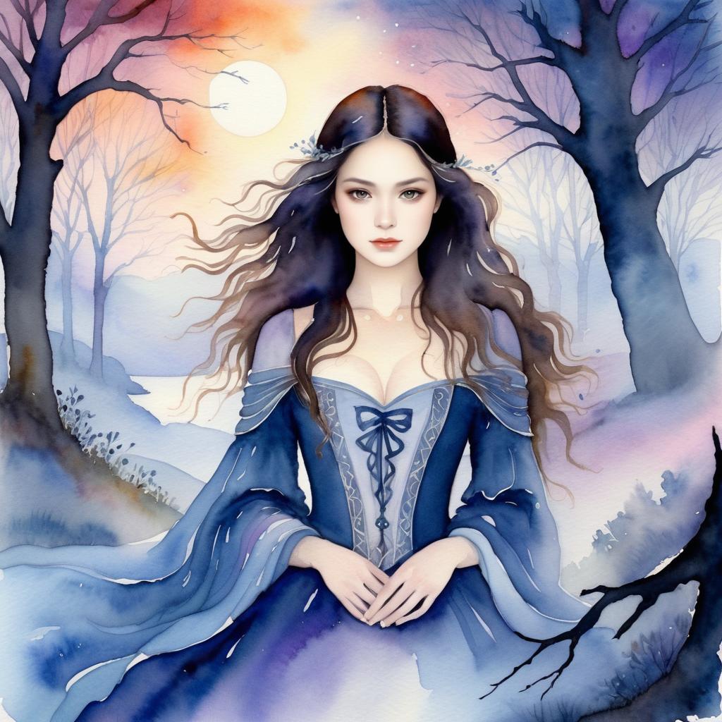 Ethereal Sleepy Hollow Heroine Art