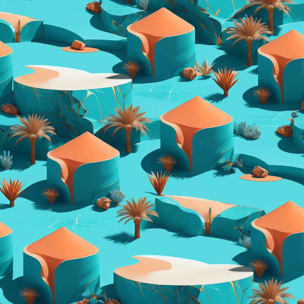 Graphic Oasis: Desert Animals Inspired Design