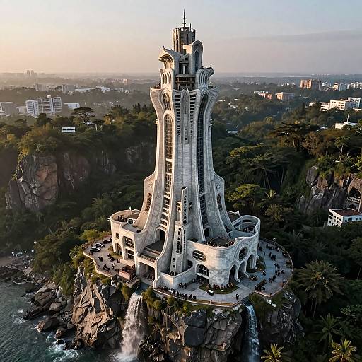 Enchanted Abandoned Industrial Tower