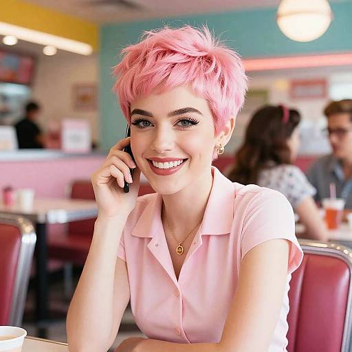Vintage 1950s Pixie Cut Portrait
