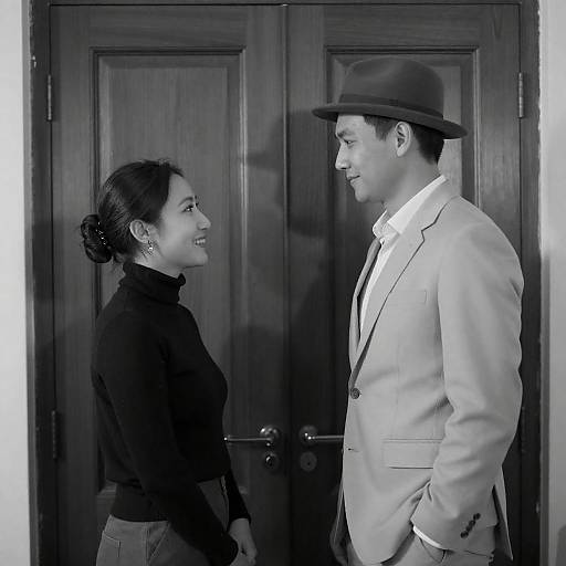 Intimate Black-and-White Portraits