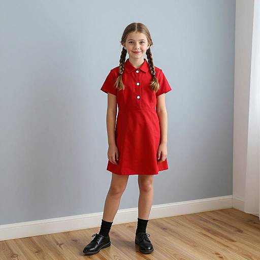 Charming Preschool Teacher Costume Portrait