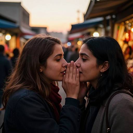 Whispered Secrets in Dusk Market